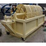Drum Rotary Peeling Machine For Cassava Tapioca By Seimens Motor Multi Size for sale