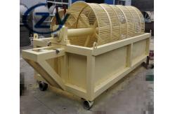 China Drum Rotary Peeling Machine For Fresh Cassava Tapioca supplier