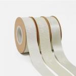 Custom Embossed Ribbon for Craft Packaging Sustainable Polyester Glitter Satin Grosgrain for sale
