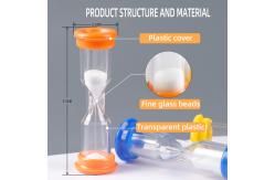 China Waterproof 10 30 Second Hourglass Sand Timer Plastic Material supplier