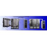 Automotive PVD Chrome Coating Equipment , Car Plastic Trims PVD Vacuum Plating Machine