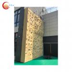 3D Outdoor Rock Climbing Wall CE Approved For Camping Area Trampoline Park for sale