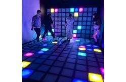 China Activate Game Interactive Led Dance Floor For Parent-Child Team Games supplier