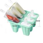 MHC Non Toxic Homemade Small Fun Popsicle Molds For Kids Bpa Free With Durable Sticks Shapes for sale