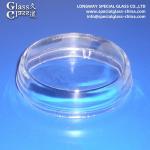 Custom Thermal Resistant Lamp Lens Cover From Borosilicate Glass for sale