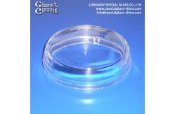 China Custom Thermal Resistant Lamp Lens Cover From Borosilicate Glass supplier