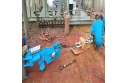 China 30 Ton - 125 Ton Quick Release Towing Hook Single / Double Hook supplier
