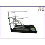 Children Clothes / Toys Testing Equipment , PLC Control EN71 2 Flammability Test Chamber