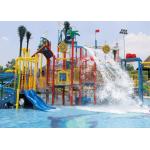 Water House Park Amusement Park Equipment Fiberglass Pool Slide Water Park Equipment for sale