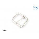 Leather Bags Metal Belt Buckle 32mm Nickle Color Plating For Handbags for sale