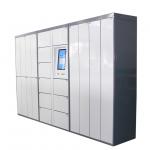 Customized 15/32 Inches Touch Screen Electronic Laundry Drop Lockers Cabinet for sale