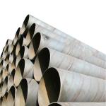 Length 6.4M Metal Spiral Tube Welded Q195 Carbon Steel Welded Pipe for sale