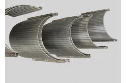 China 99% 0.1mm Wedge Wire Sieve Bend Screen For Petroleum Exploitation supplier