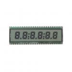 Segment Reflective Lcd Display , 3.2V Custom TN Lcd Screen