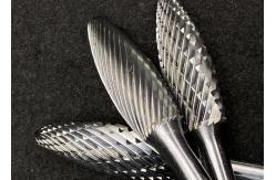 China 6.35mm Shank Carbide Rotary Tool Bits/Safe Carbide Die Grinder Bit Set supplier