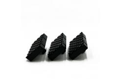 China Custom Manufacturing Of Corrosion-Resistant Industrial Black Rectangular Foot Pads supplier