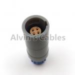 Push Pull Connector 4 Pin Series P Medical Plastic Substitute PRG Plug Connector For Free LEMO 4 Pin Female Connector for sale