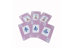 China Customized Mahjong Poker Playing Card Games Printing With Matt Lamination supplier