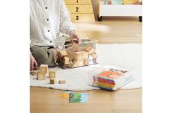 China Stackable 6L 9L PET Clear Storage Cabinet Plastic Drawer Organizer supplier