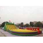 Fire Retardant Inflatable Backyard Obstacle Course For Adults Hand Drawing for sale