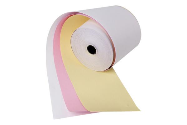 White BPA Free Thermal Paper Roll 58gsm 62gsm For ATM POS Machine