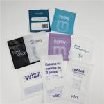 Wholesale Custom Printed Flat Pouch Mylar Packaging Teeth Aligner For Teeth Care with Zipper for sale