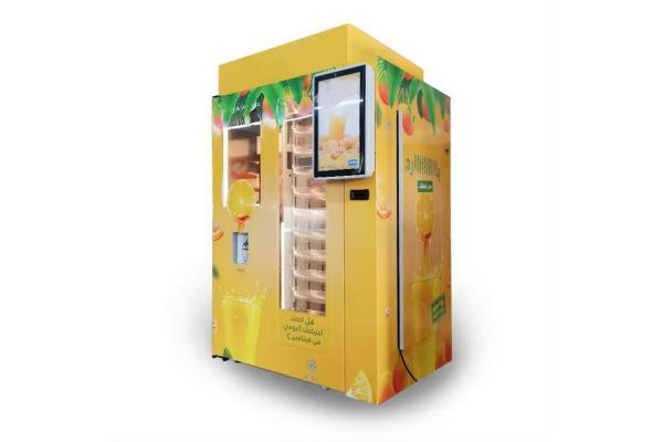 Hot Selling Wireless Touch Screen Cheap Orange Juice Food Vending Machines