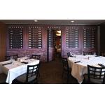 Easy Install Aluminum Frame Movable Wooden Partition Wall For Restaurant for sale