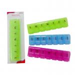 Travel Medicine Pill Box Organizer 3 Times A Day Supplements Fish Oil for sale
