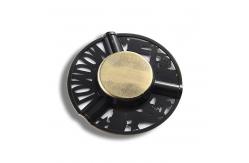 China Customized Rohs 118mm Round Metal Ashtray / Portable Cigarette Ashtray supplier