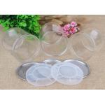 Plastic Packaging Tube Airtight Waterproof Clear Pet Jar With EOE Lid