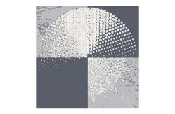 China Retro Style Printed Nylon Carpet Tiles With PU Backing For Ballroom supplier