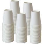 8oz Disposable Paper Cups Hot / Cold Beverage Drinking For Party Picnic BBQ Travel Event for sale
