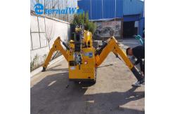China Electric And Diesel Power 3 Ton Spider Crane With Steel Body Construction supplier