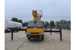 China Single Row 16m High Alitude Operation Vehicle Aerial Platform JMC Truck supplier