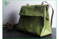 China Dark Green 150cm Width Washable Kraft Liner Paper Untear Surface And Fastness supplier