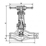 Chromium Nickel Steel Electric Valve Actuator, Check Value J61Y-32 for sale