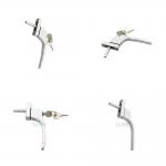 OEM Window And Door Hardware Secure Grip Aluminium Window Handle Lock