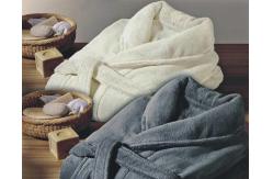 China Embroidery Printing Hotel Spa Bathrobes 100% Cotton Customized supplier