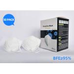 Non Woven High Filtration Disposable Face Mask Environmental Friendly for sale