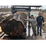 Horizontal Cutting Chainsaw Sawmill 2m Width Portable Chain Saw Mill