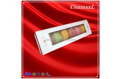 China 6in1 23cm Length Macaron Window Box Empty Valentines Chocolate Box supplier