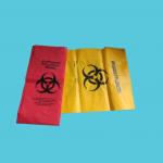 Biohazard Waste Bags Safe Infectious Waste Disposal Bags Red Trash Liner Medical Grade 24.4inx24.4in for sale