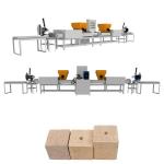 Wood Shavings Pallet Block Machine For European Pallet In Lithuania