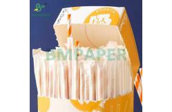 China Printable High Strength 24gsm 28gsm White Kratf Paper For Packing Drinking Straw supplier