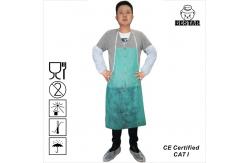 China OEM Single Use Disposable Cooking Aprons Plastic SPP for chef supplier