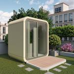 Movable Storage Container Capsule House For Cultural Tourism Real Estate Customized Prefabricated Building for sale
