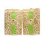 Customized Printed ziplockk Brown Kraft Paper Stand up Pouch for Tea Stand up Zipper Bag for sale
