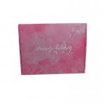 pink plain Custom Printed Shipping Boxes 12x12x6 Recyclable