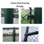 Chain Wire Temporary Fence Chain link Galvanized Netting Roll